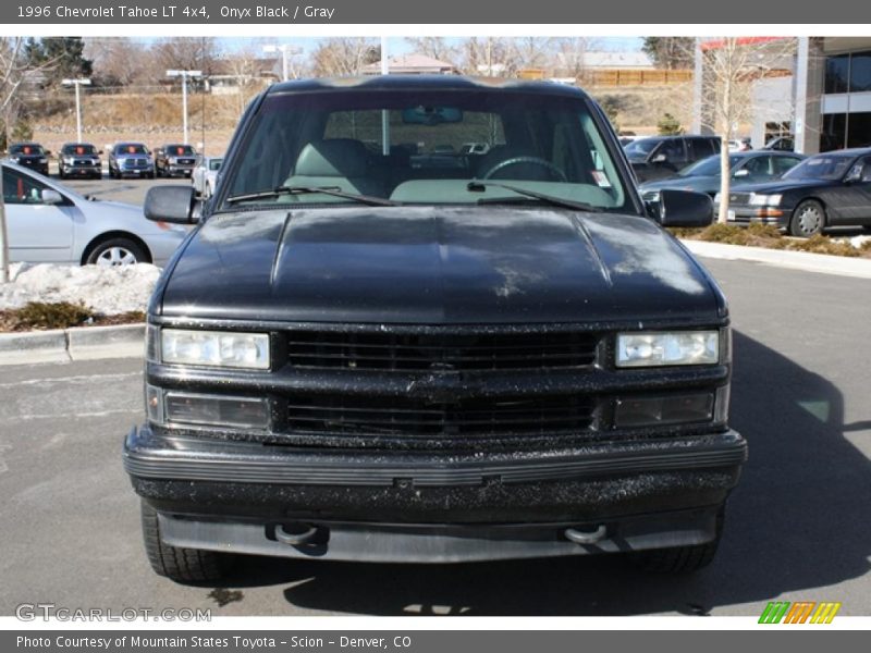 Onyx Black / Gray 1996 Chevrolet Tahoe LT 4x4