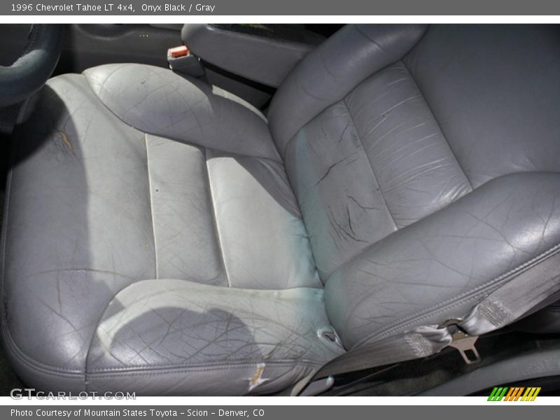 Onyx Black / Gray 1996 Chevrolet Tahoe LT 4x4