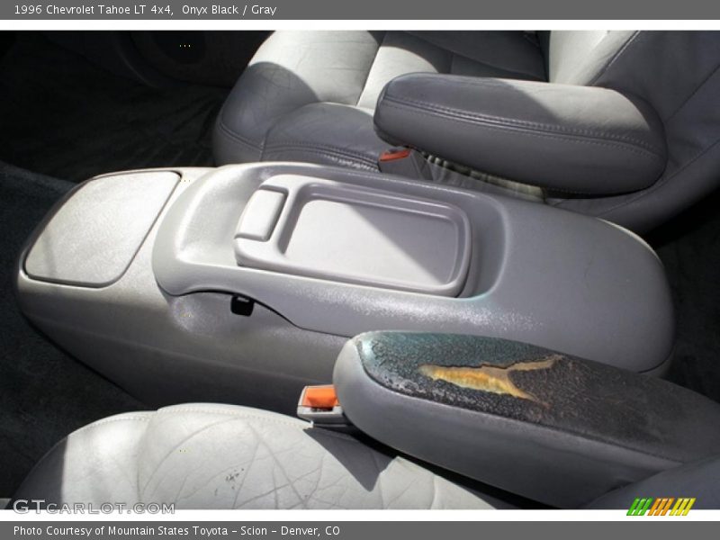 Onyx Black / Gray 1996 Chevrolet Tahoe LT 4x4