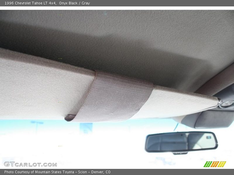 Onyx Black / Gray 1996 Chevrolet Tahoe LT 4x4
