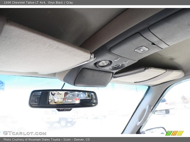 Onyx Black / Gray 1996 Chevrolet Tahoe LT 4x4