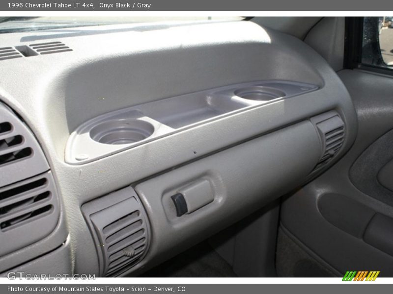Onyx Black / Gray 1996 Chevrolet Tahoe LT 4x4