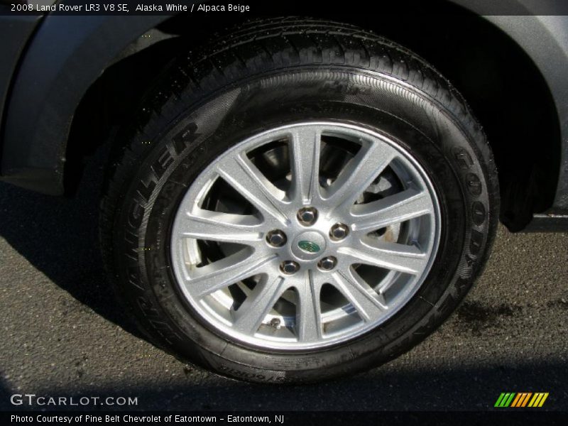 Alaska White / Alpaca Beige 2008 Land Rover LR3 V8 SE