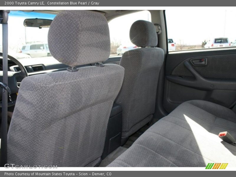 Constellation Blue Pearl / Gray 2000 Toyota Camry LE