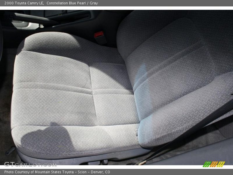 Constellation Blue Pearl / Gray 2000 Toyota Camry LE