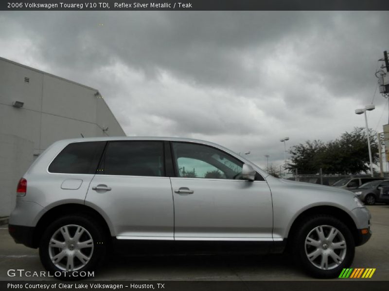 Reflex Silver Metallic / Teak 2006 Volkswagen Touareg V10 TDI