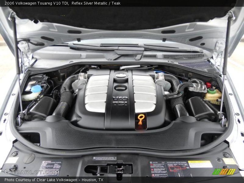  2006 Touareg V10 TDI Engine - 5.0 Liter TDI SOHC 20-Valve Turbo Diesel V10