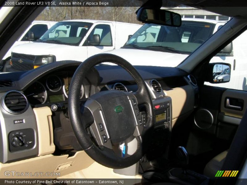 Alaska White / Alpaca Beige 2008 Land Rover LR3 V8 SE