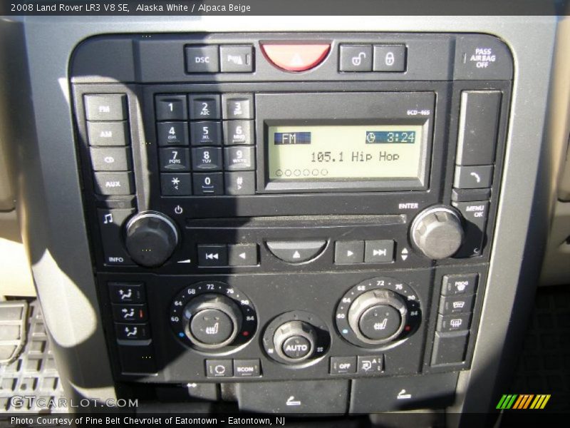 Alaska White / Alpaca Beige 2008 Land Rover LR3 V8 SE