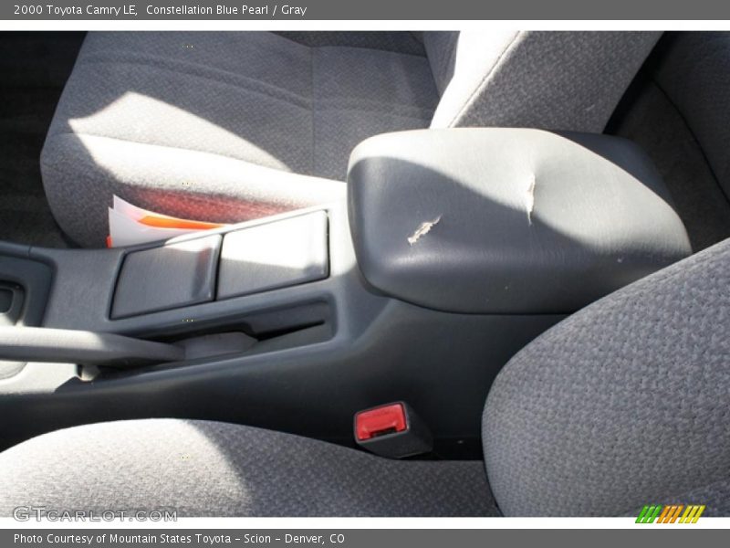 Constellation Blue Pearl / Gray 2000 Toyota Camry LE