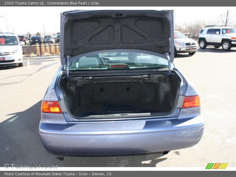 Constellation Blue Pearl / Gray 2000 Toyota Camry LE