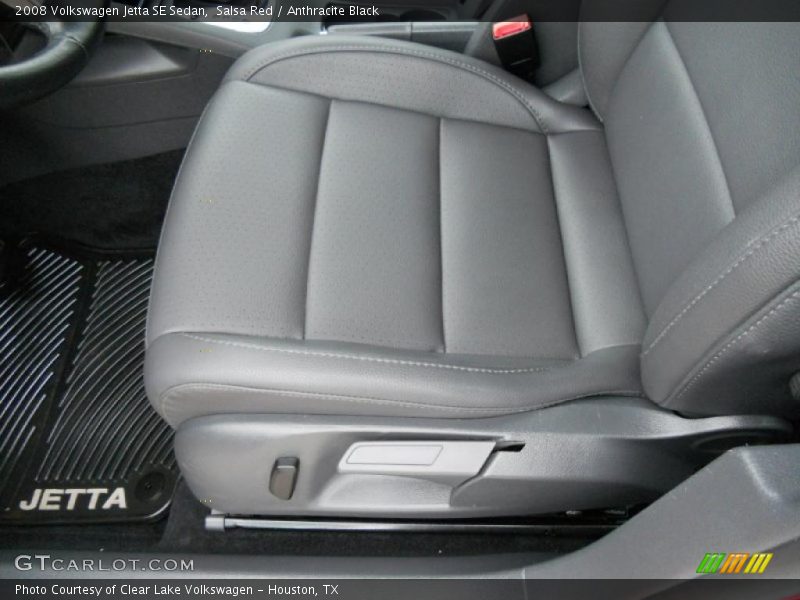 Salsa Red / Anthracite Black 2008 Volkswagen Jetta SE Sedan