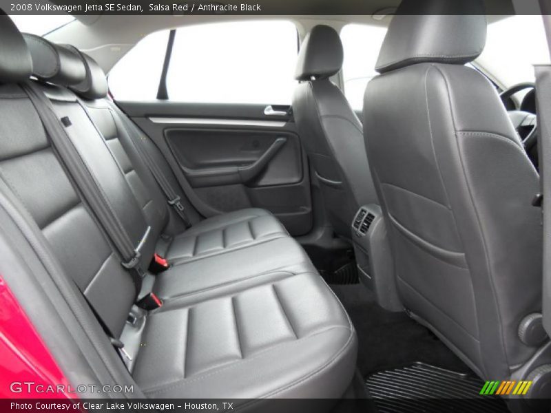 Salsa Red / Anthracite Black 2008 Volkswagen Jetta SE Sedan