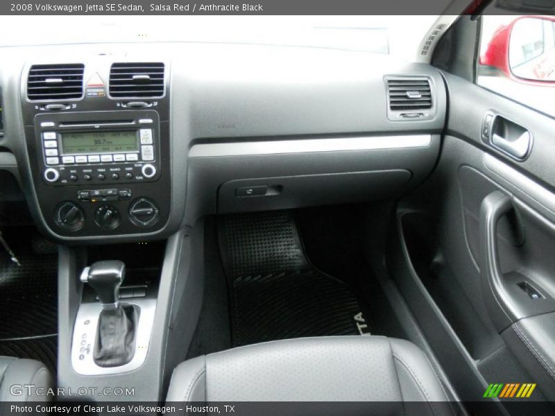 Salsa Red / Anthracite Black 2008 Volkswagen Jetta SE Sedan