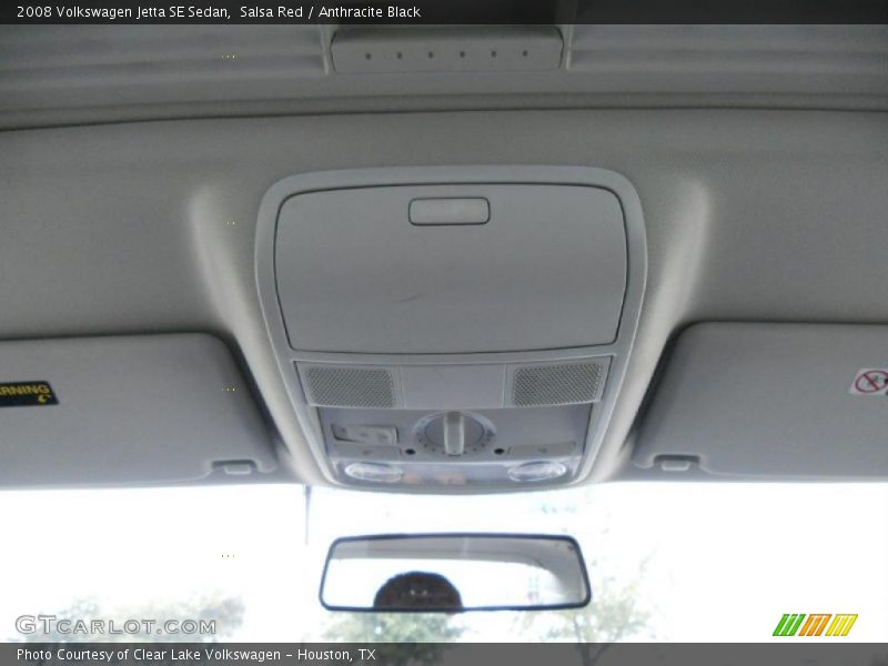 Salsa Red / Anthracite Black 2008 Volkswagen Jetta SE Sedan