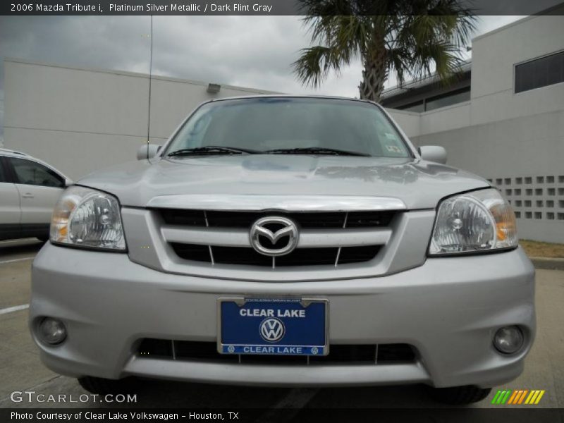 Platinum Silver Metallic / Dark Flint Gray 2006 Mazda Tribute i