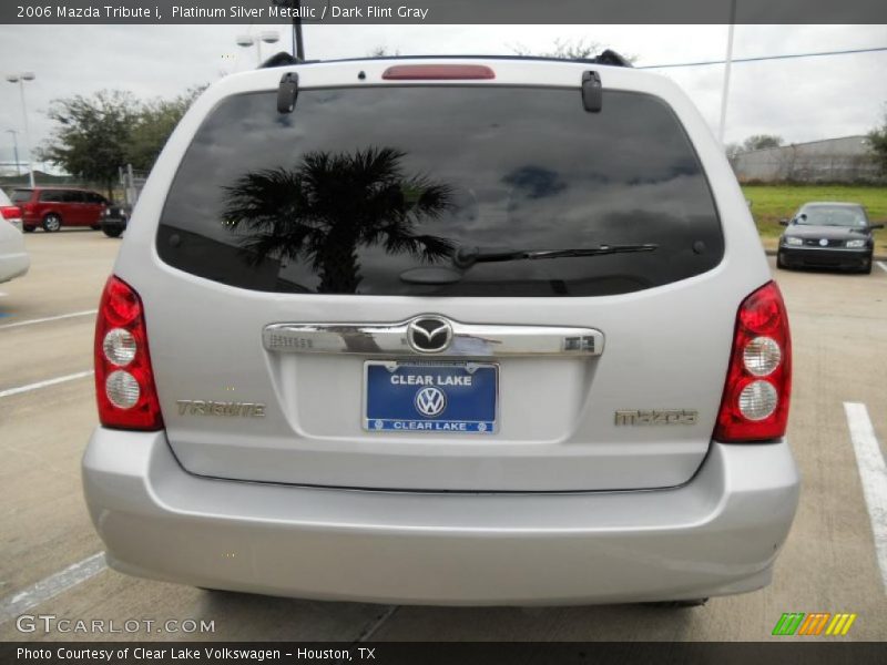 Platinum Silver Metallic / Dark Flint Gray 2006 Mazda Tribute i