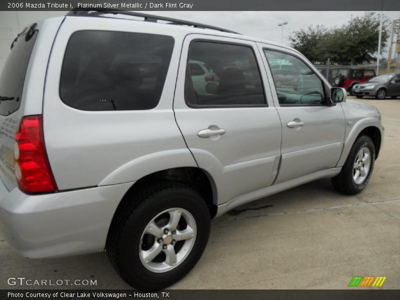 Platinum Silver Metallic / Dark Flint Gray 2006 Mazda Tribute i