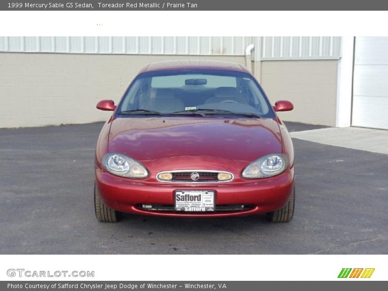 Toreador Red Metallic / Prairie Tan 1999 Mercury Sable GS Sedan