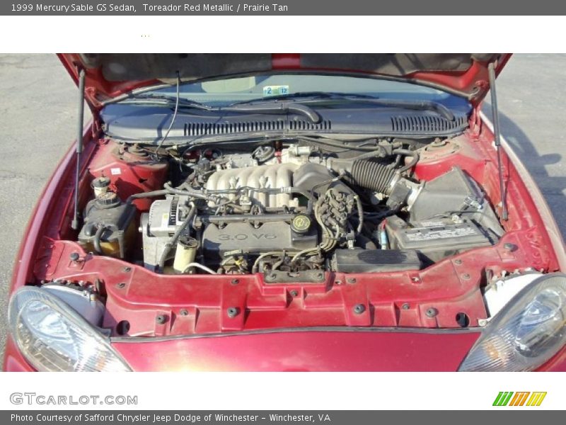  1999 Sable GS Sedan Engine - 3.0 Liter OHV 12-Valve V6