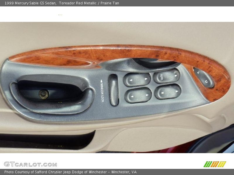 Toreador Red Metallic / Prairie Tan 1999 Mercury Sable GS Sedan