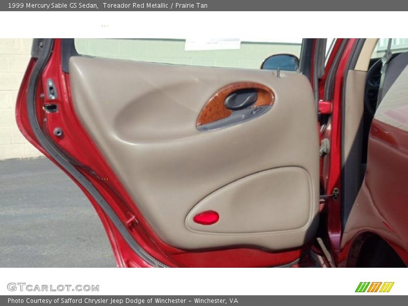 Door Panel of 1999 Sable GS Sedan
