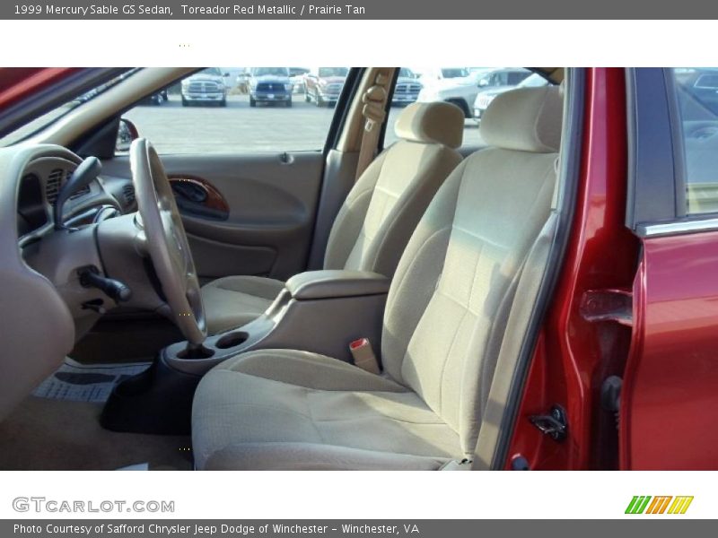 Toreador Red Metallic / Prairie Tan 1999 Mercury Sable GS Sedan