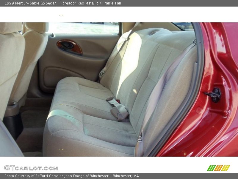 Toreador Red Metallic / Prairie Tan 1999 Mercury Sable GS Sedan