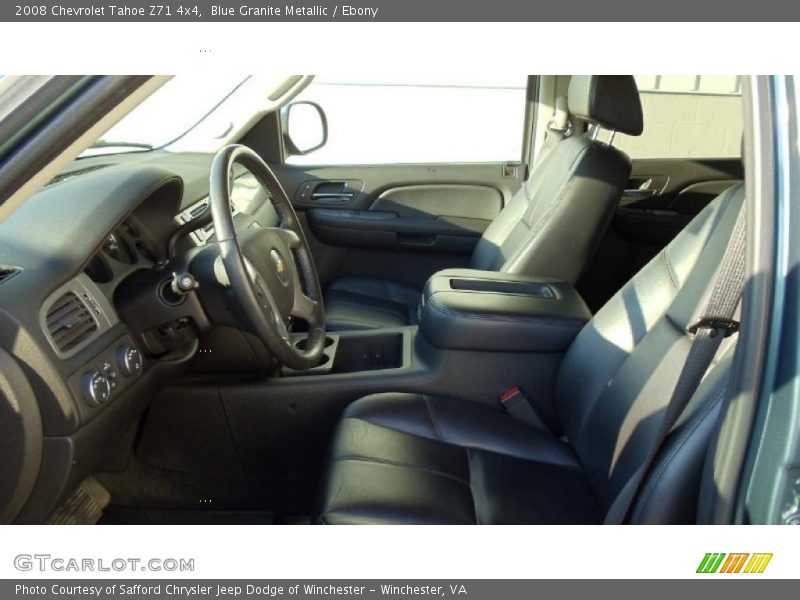 Blue Granite Metallic / Ebony 2008 Chevrolet Tahoe Z71 4x4