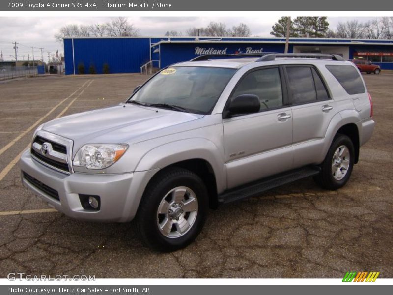 Titanium Metallic / Stone 2009 Toyota 4Runner SR5 4x4