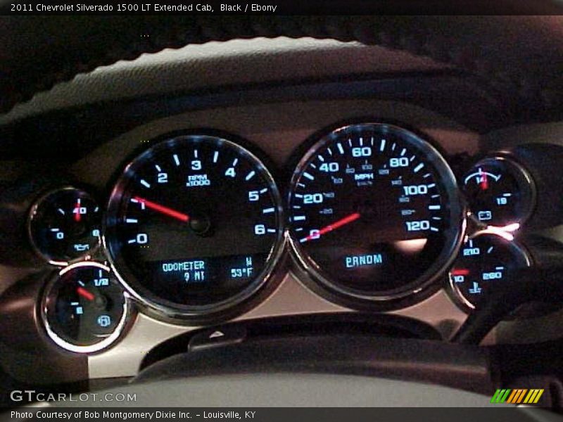 Black / Ebony 2011 Chevrolet Silverado 1500 LT Extended Cab