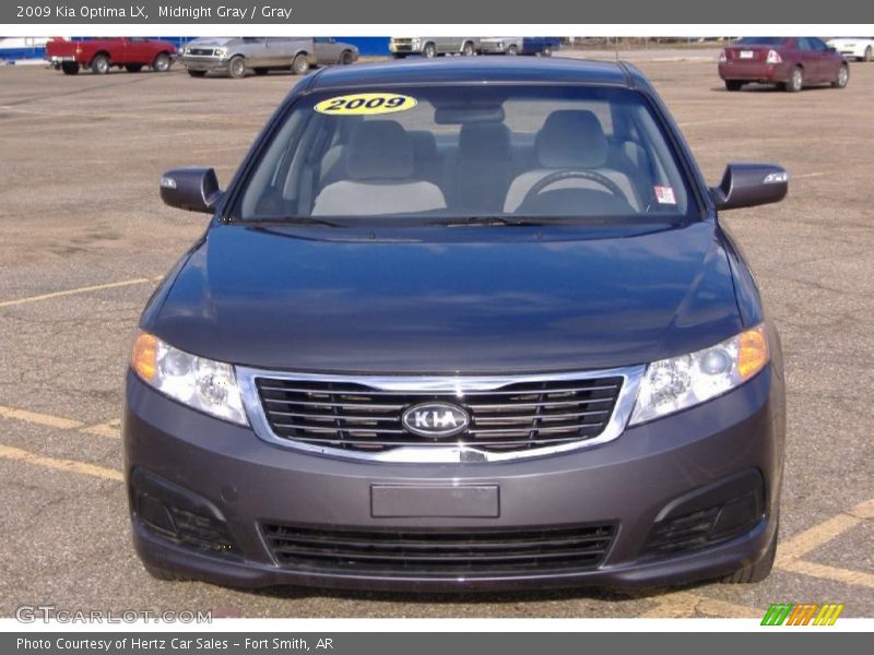 Midnight Gray / Gray 2009 Kia Optima LX