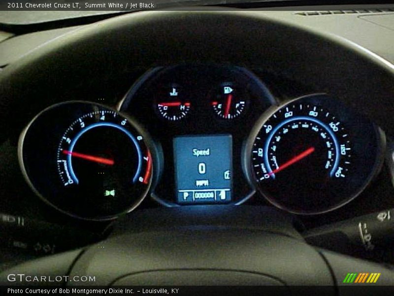 Summit White / Jet Black 2011 Chevrolet Cruze LT