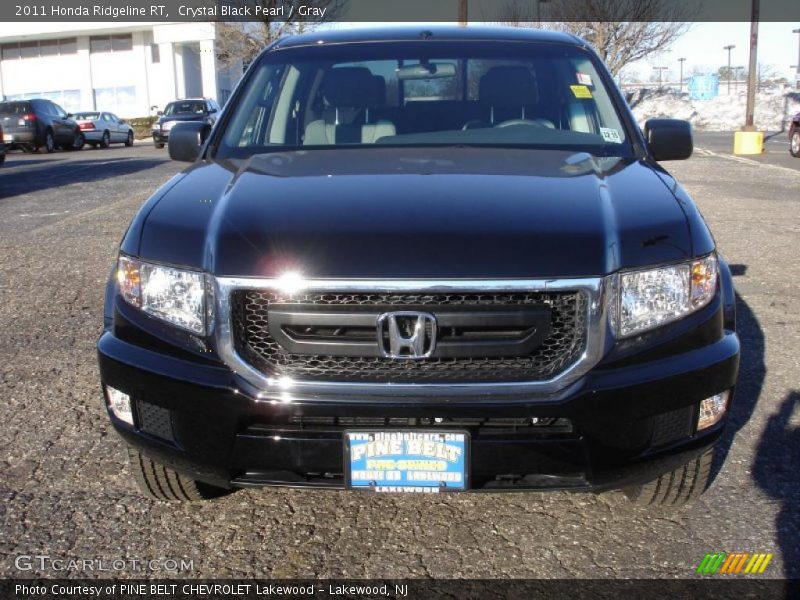Crystal Black Pearl / Gray 2011 Honda Ridgeline RT