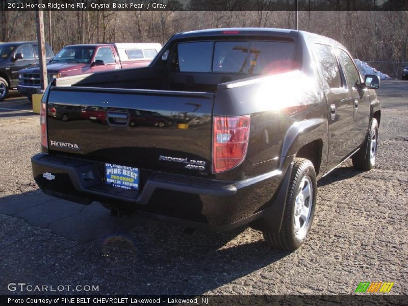 Crystal Black Pearl / Gray 2011 Honda Ridgeline RT