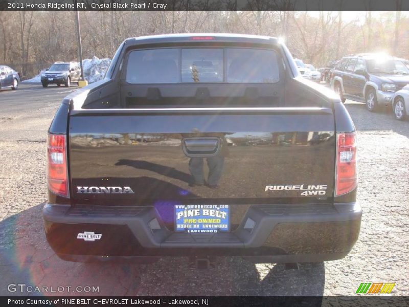 Crystal Black Pearl / Gray 2011 Honda Ridgeline RT