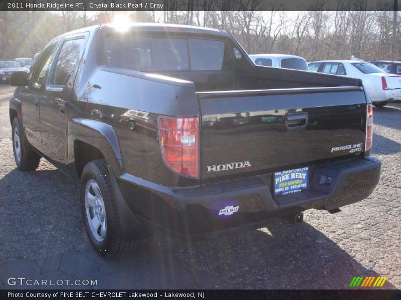 Crystal Black Pearl / Gray 2011 Honda Ridgeline RT