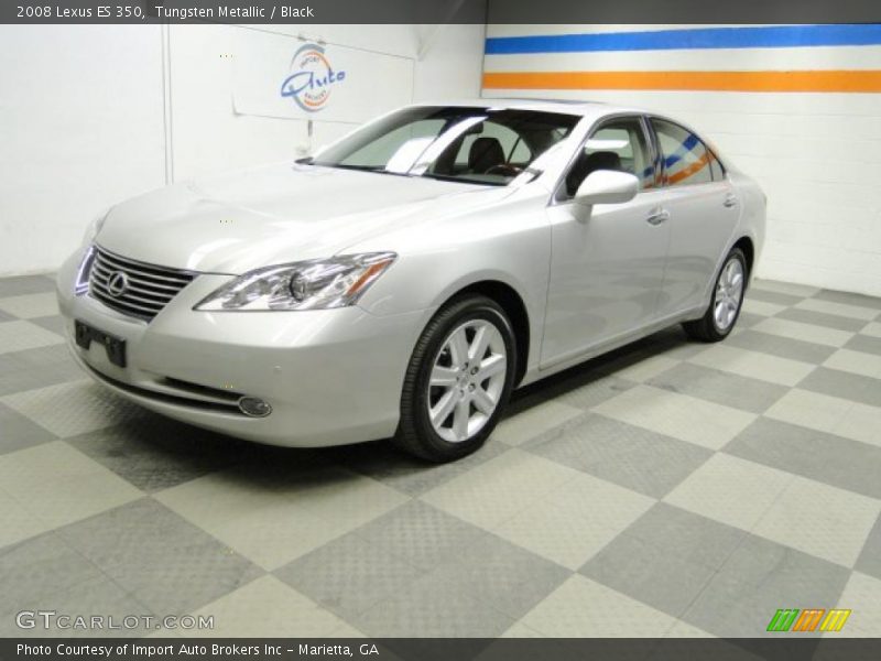 Tungsten Metallic / Black 2008 Lexus ES 350
