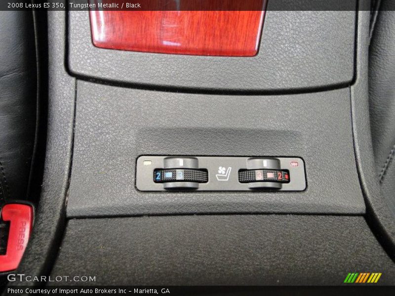 Tungsten Metallic / Black 2008 Lexus ES 350
