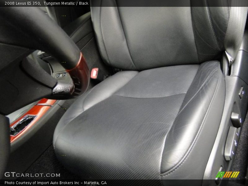 Tungsten Metallic / Black 2008 Lexus ES 350
