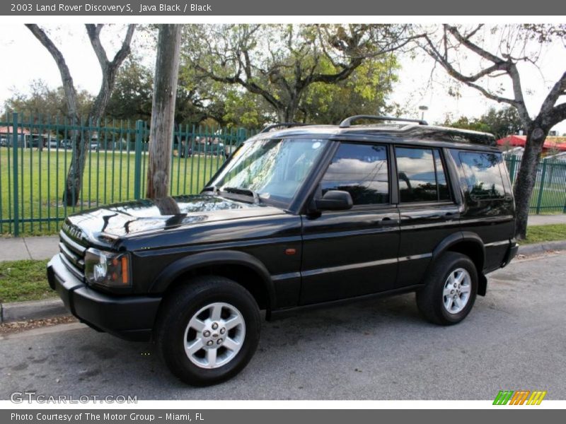 Java Black / Black 2003 Land Rover Discovery S