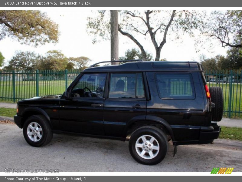 Java Black / Black 2003 Land Rover Discovery S