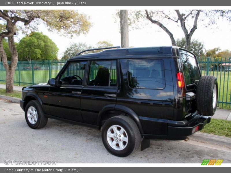 Java Black / Black 2003 Land Rover Discovery S