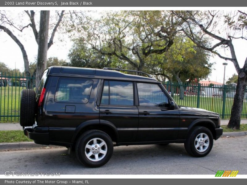 Java Black / Black 2003 Land Rover Discovery S