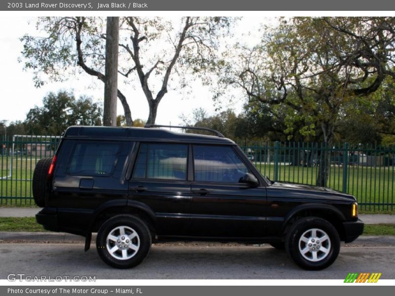 Java Black / Black 2003 Land Rover Discovery S