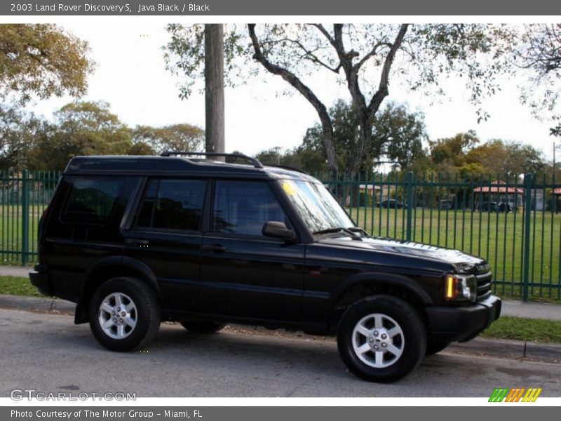 Java Black / Black 2003 Land Rover Discovery S