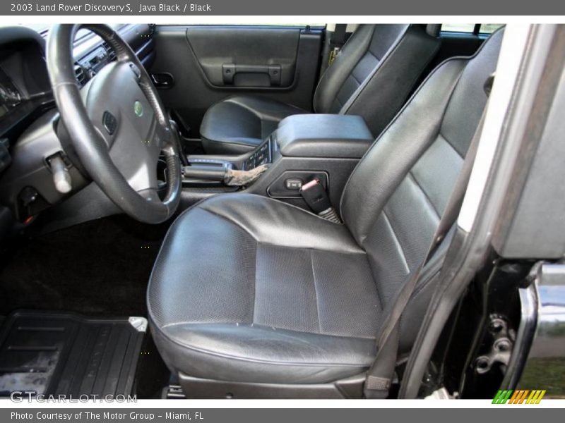 Java Black / Black 2003 Land Rover Discovery S