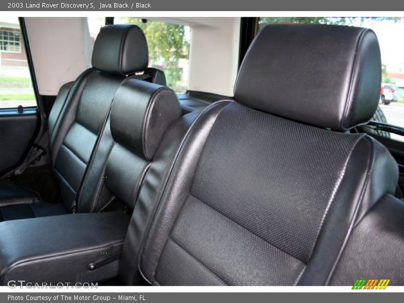 Java Black / Black 2003 Land Rover Discovery S