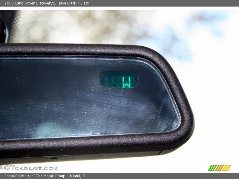 Java Black / Black 2003 Land Rover Discovery S
