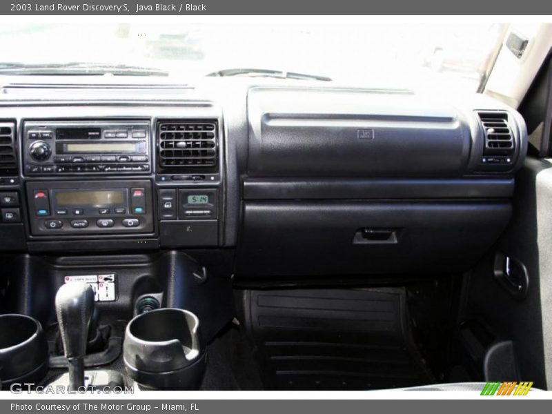 Java Black / Black 2003 Land Rover Discovery S